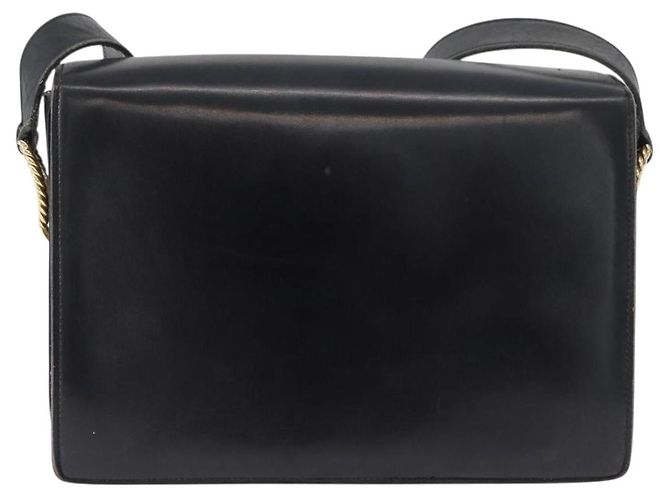 Céline CELINE Shoulder Bag Leather Black Gold - vista 2