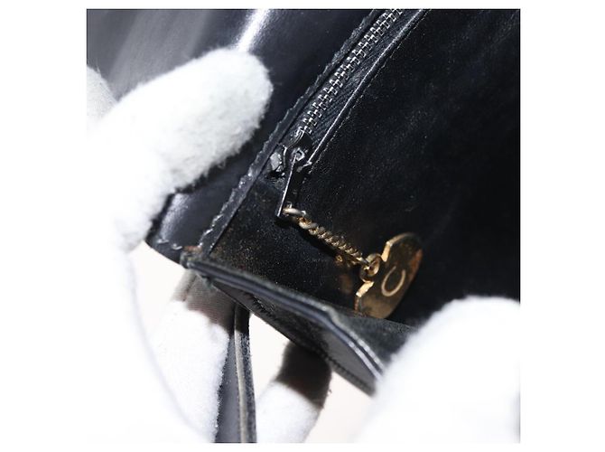 Céline CELINE Shoulder Bag Leather Black Gold - vista 21