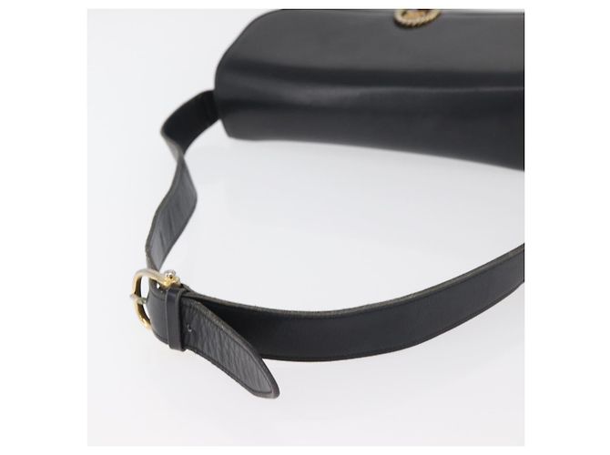 Céline CELINE Shoulder Bag Leather Black Gold - vista 7