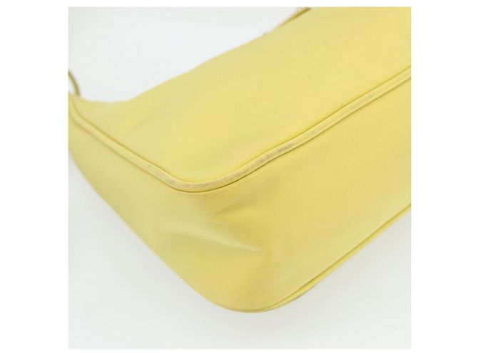 PRADA Hand Bag Nylon Yellow Yellow - vista 14
