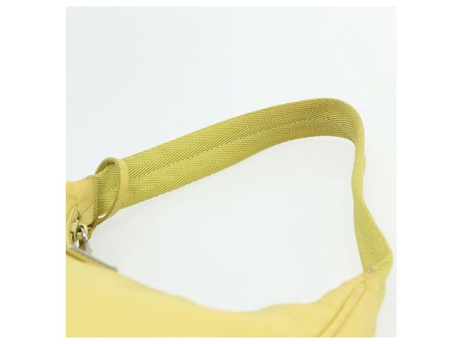 PRADA Hand Bag Nylon Yellow Yellow - vista 8