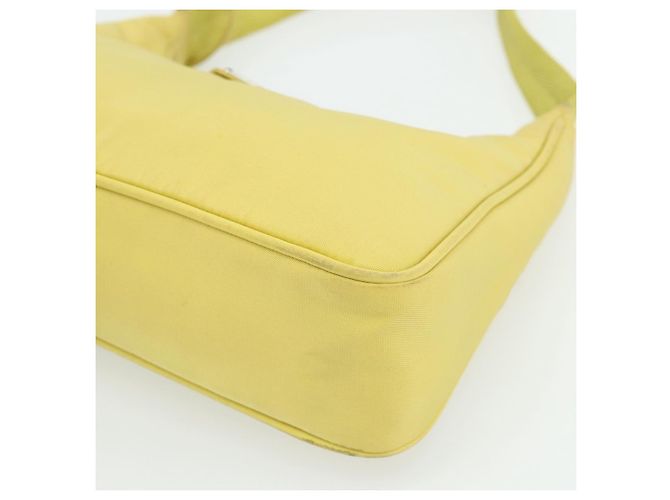 PRADA Hand Bag Nylon Yellow Yellow - vista 9