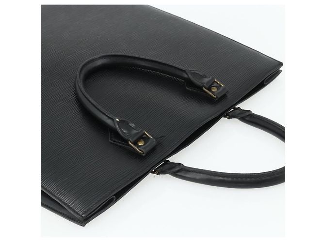 LOUIS VUITTON Epi Sac Plat Hand Bag Black M59082 LV - vista 6