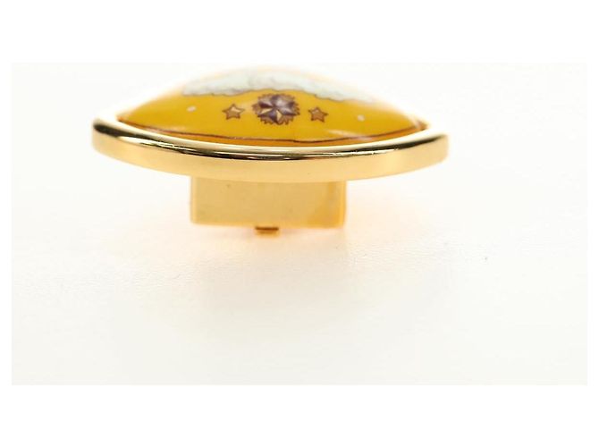 Hermès HERMES Earring Metal Gold Yellow - vista 10