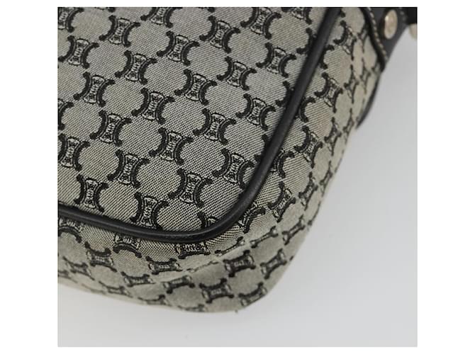 Céline CELINE Macadam Canvas Shoulder Bag Navy Silver - vista 15