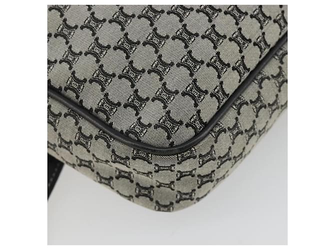 Céline CELINE Macadam Canvas Shoulder Bag Navy Silver - vista 16