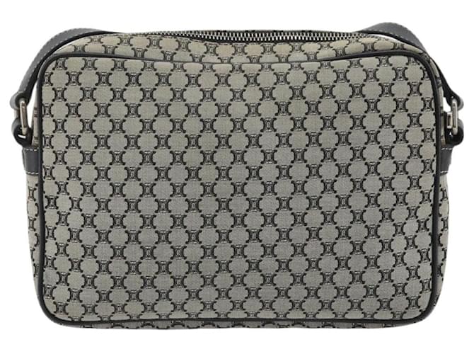 Céline CELINE Macadam Canvas Shoulder Bag Navy Silver - vista 2