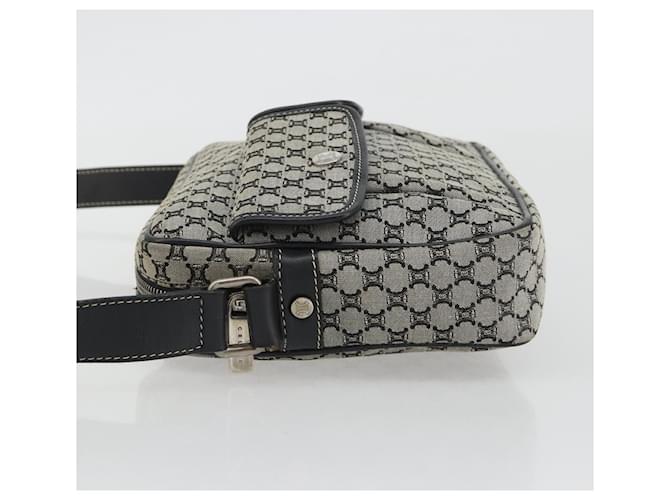 Céline CELINE Macadam Canvas Shoulder Bag Navy Silver - vista 4