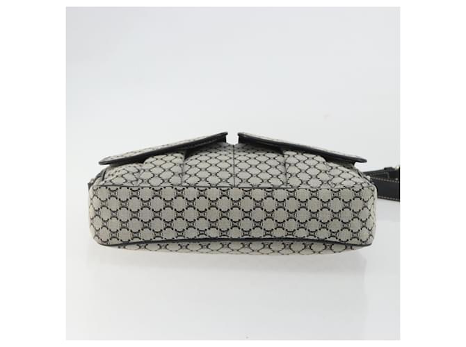 Céline CELINE Macadam Canvas Shoulder Bag Navy Silver - vista 5