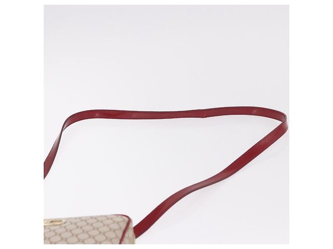 Céline CELINE Macadam Canvas Shoulder Bag PVC Beige Gold - vista 15