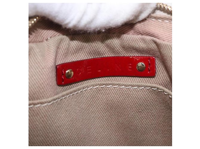 Céline CELINE Macadam Canvas Shoulder Bag PVC Beige Gold - vista 21