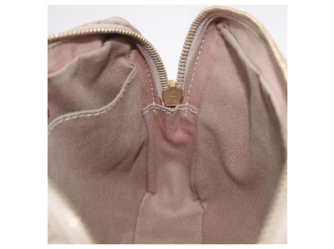 Céline CELINE Macadam Canvas Shoulder Bag PVC Beige Gold - vista 22