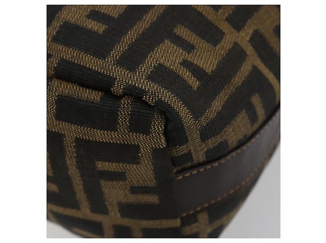FENDI Zucca Canvas Pouch Black Brown - vista 15
