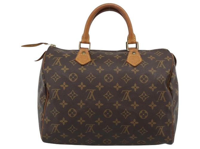 LOUIS VUITTON Monogram Speedy 30 Hand Bag M41526 LV - vista 2