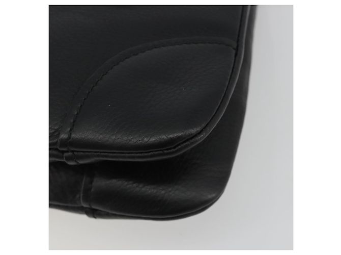 GUCCI Shoulder Bag Leather Black Gold 108964 - vista 15