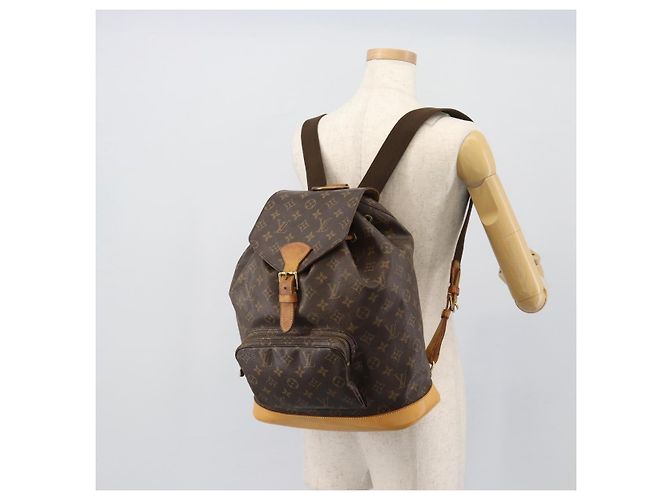 LOUIS VUITTON Monogram Montsouris GM Backpack M51135 LV - vista 26