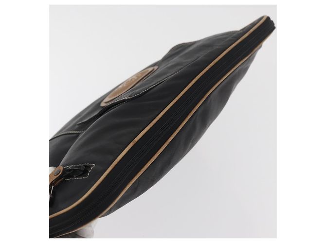 LOEWE Anagram Clutch Bag Leather Black - vista 5