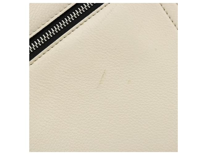 Céline CELINE Hand Bag Leather White Silver - vista 10