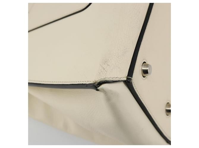 Céline CELINE Hand Bag Leather White Silver - vista 16