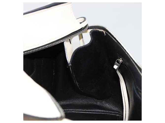 Céline CELINE Hand Bag Leather White Silver - vista 18