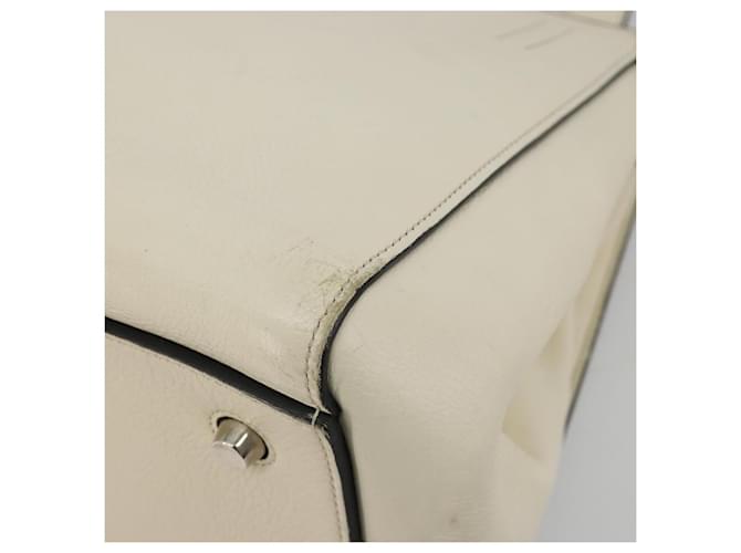 Céline CELINE Hand Bag Leather White Silver - vista 9
