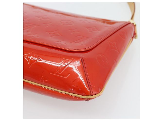 LOUIS VUITTON Monogram Vernis Thompson Street Bag Red Rouge M91094 - vista 15