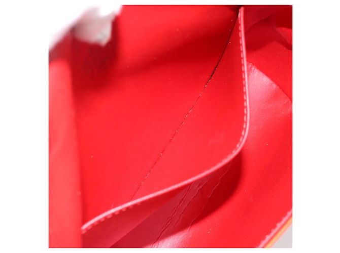 LOUIS VUITTON Monogram Vernis Thompson Street Bag Red Rouge M91094 - vista 21
