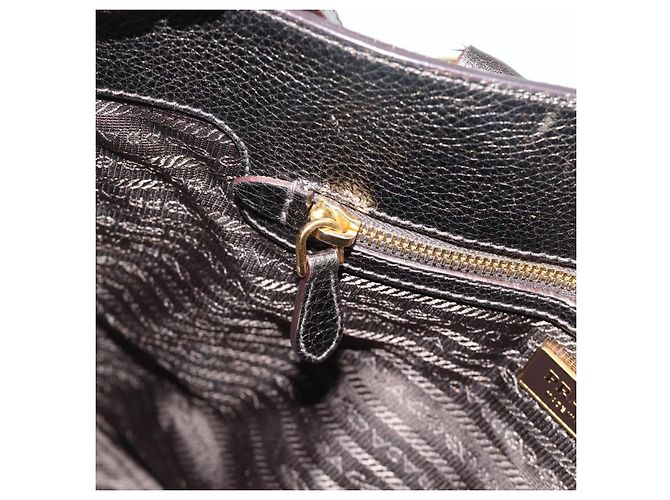 PRADA Tote Bag Leather 2way Gold - vista 21
