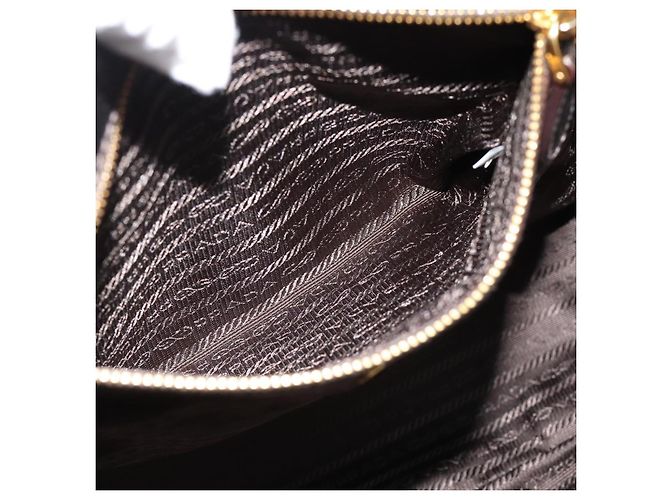 PRADA Tote Bag Leather 2way Gold - vista 22