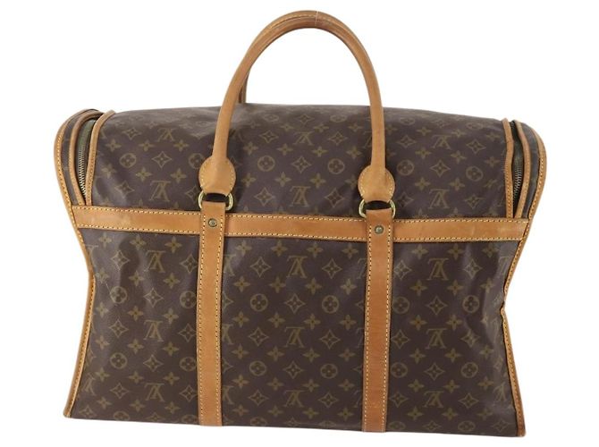 LOUIS VUITTON Monogram Sac Chasseur 55 Boston Bag M41922 LV - vista 3