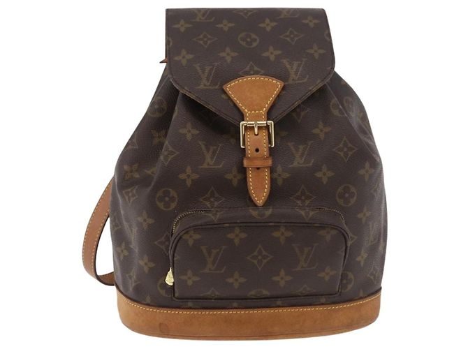 LOUIS VUITTON Monogram Montsouris MM Backpack M51136 LV - vista 13