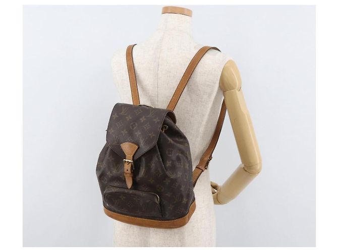 LOUIS VUITTON Monogram Montsouris MM Backpack M51136 LV - vista 26