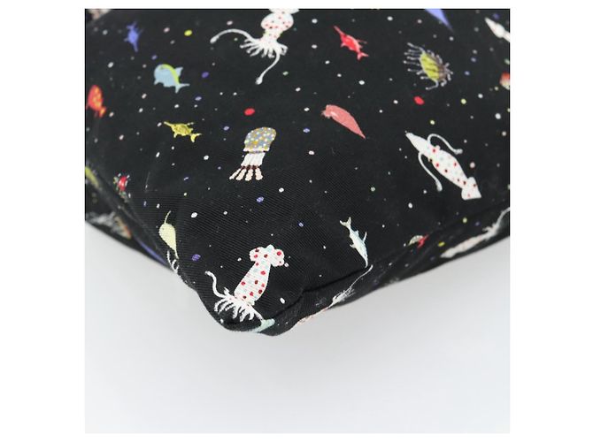 LOEWE Purse Pouch Canvas Black - vista 15