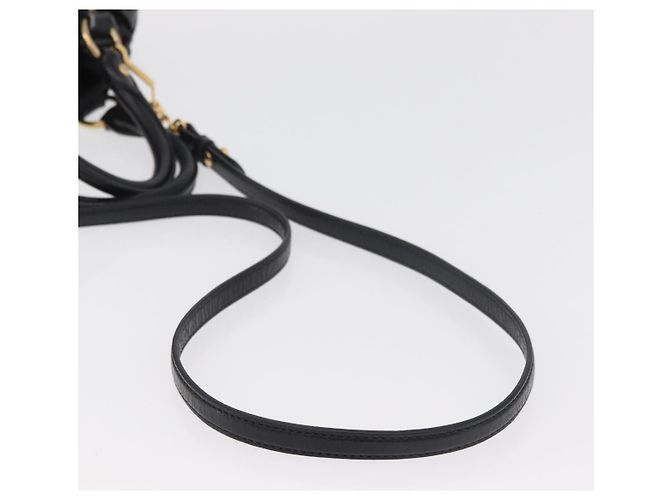 Miu Miu Hand Bag Leather 2way Black Gold - vista 8