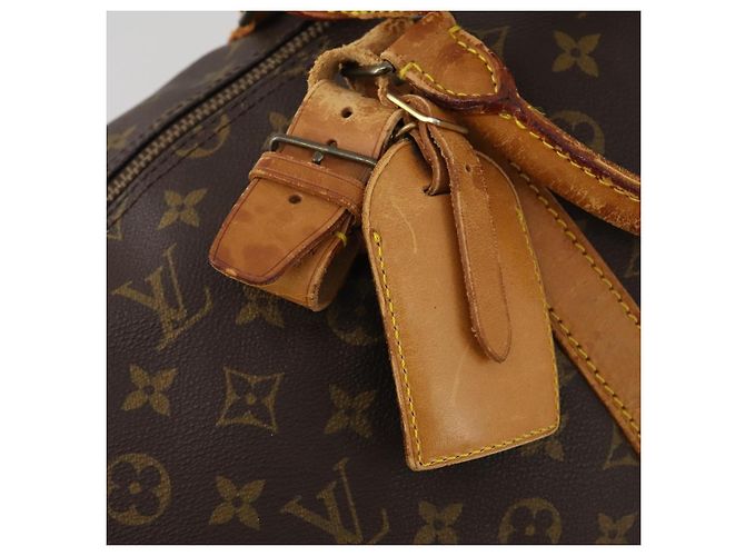 LOUIS VUITTON Monogram Keepall Bandouliere 55 Boston Bag M41414 LV - vista 22