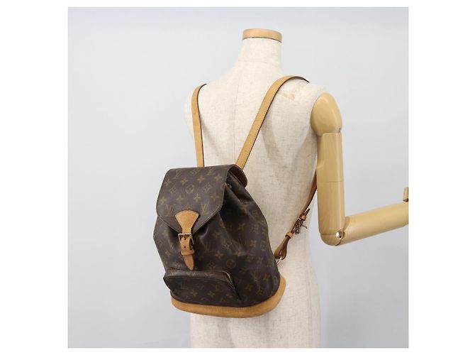 LOUIS VUITTON Monogram Montsouris PM Backpack M51137 LV - vista 23