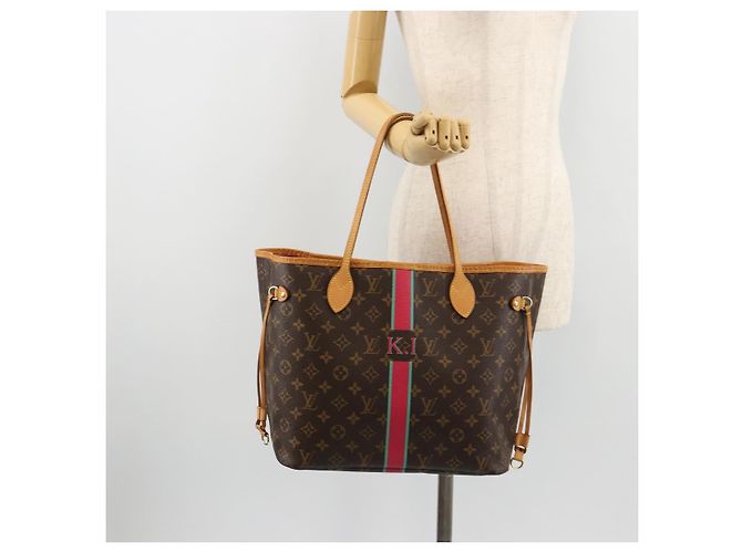 LOUIS VUITTON Monogram My LV Heritage Neverfull MM Tote Bag M40156 - vista 24