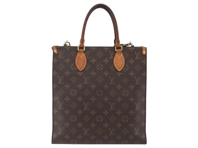LOUIS VUITTON Monogram Sac Plat PM Hand Bag M51140 LV - vista 13