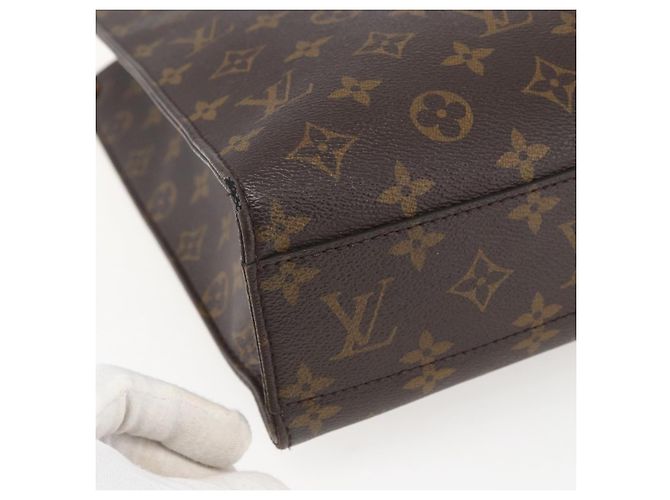 LOUIS VUITTON Monogram Sac Plat PM Hand Bag M51140 LV - vista 15