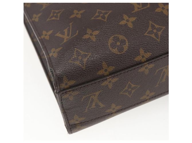 LOUIS VUITTON Monogram Sac Plat PM Hand Bag M51140 LV - vista 17