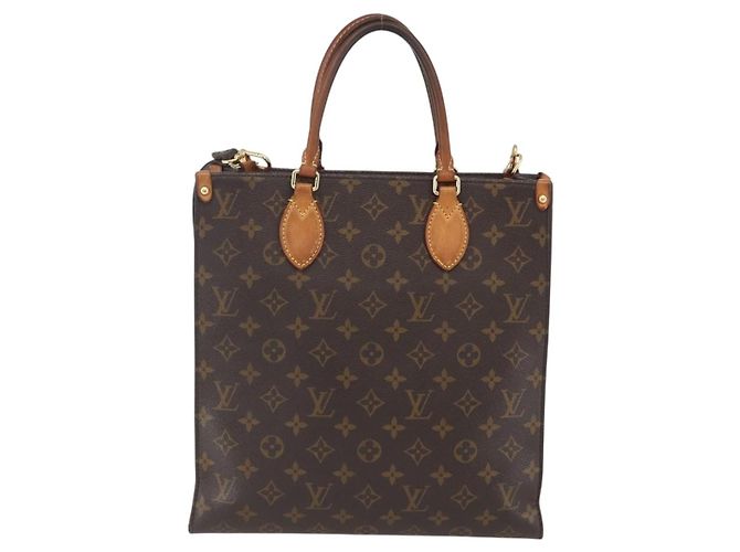 LOUIS VUITTON Monogram Sac Plat PM Hand Bag M51140 LV - vista 2