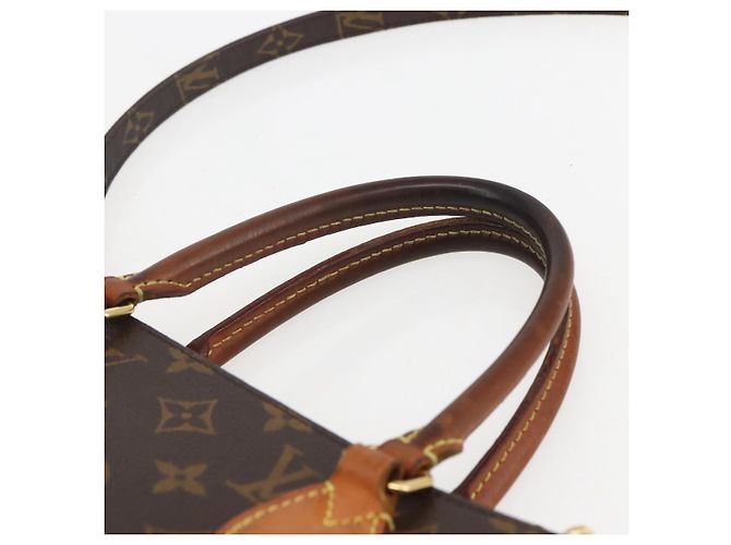 LOUIS VUITTON Monogram Sac Plat PM Hand Bag M51140 LV - vista 8