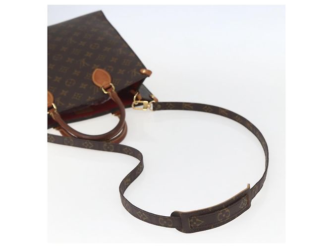LOUIS VUITTON Monogram Sac Plat PM Hand Bag M51140 LV - vista 9