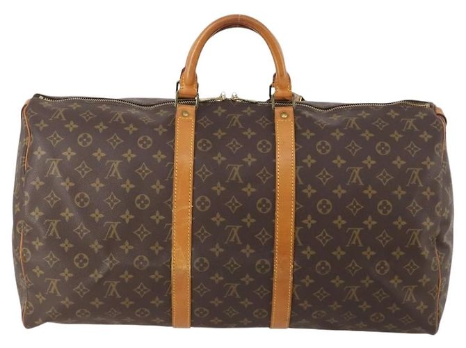 LOUIS VUITTON Monogram Keepall 55 Boston Bag M41424 LV - vista 2
