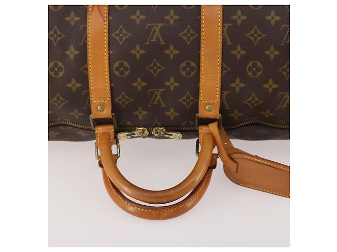 LOUIS VUITTON Monogram Keepall 55 Boston Bag M41424 LV - vista 7