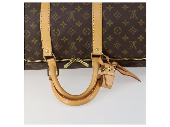 LOUIS VUITTON Monogram Keepall 55 Boston Bag M41424 LV - vista 7