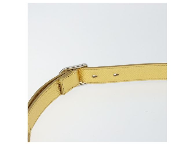 Christian Dior Hand Bag Leather 2way Gold Silver - vista 14