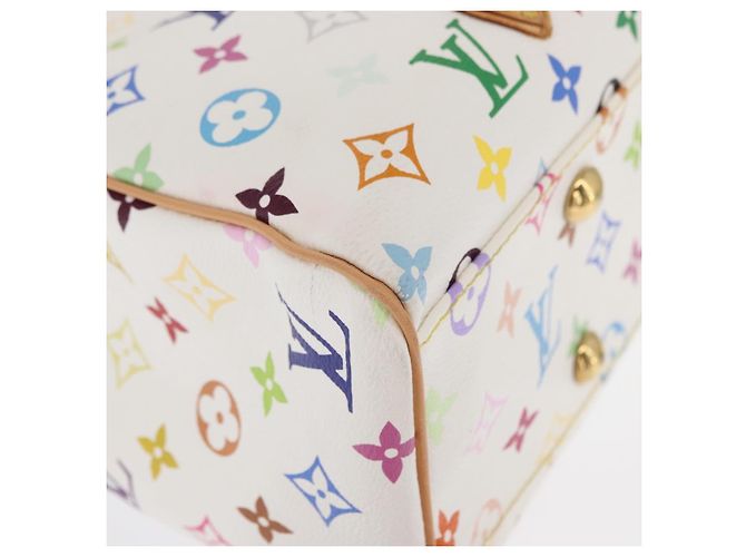 LOUIS VUITTON Monogram Multicolor Aurelia MM Tote Bag White M40094 - vista 10