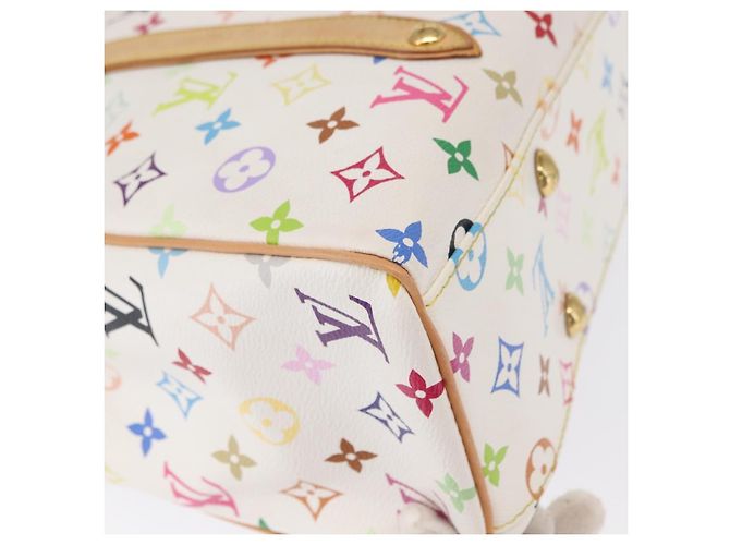 LOUIS VUITTON Monogram Multicolor Aurelia MM Tote Bag White M40094 - vista 16