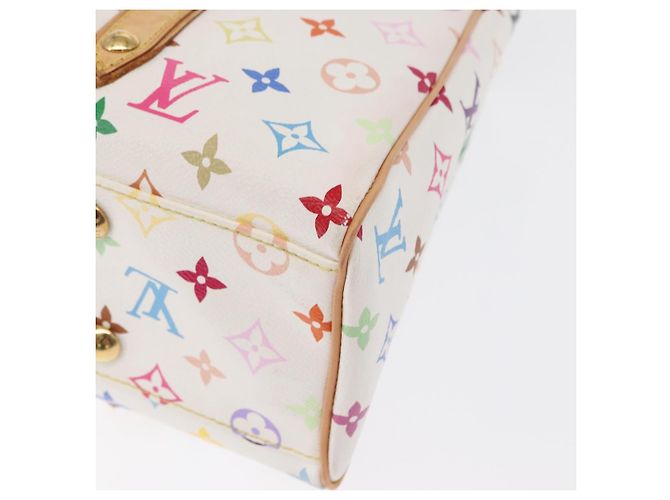 LOUIS VUITTON Monogram Multicolor Aurelia MM Tote Bag White M40094 - vista 17